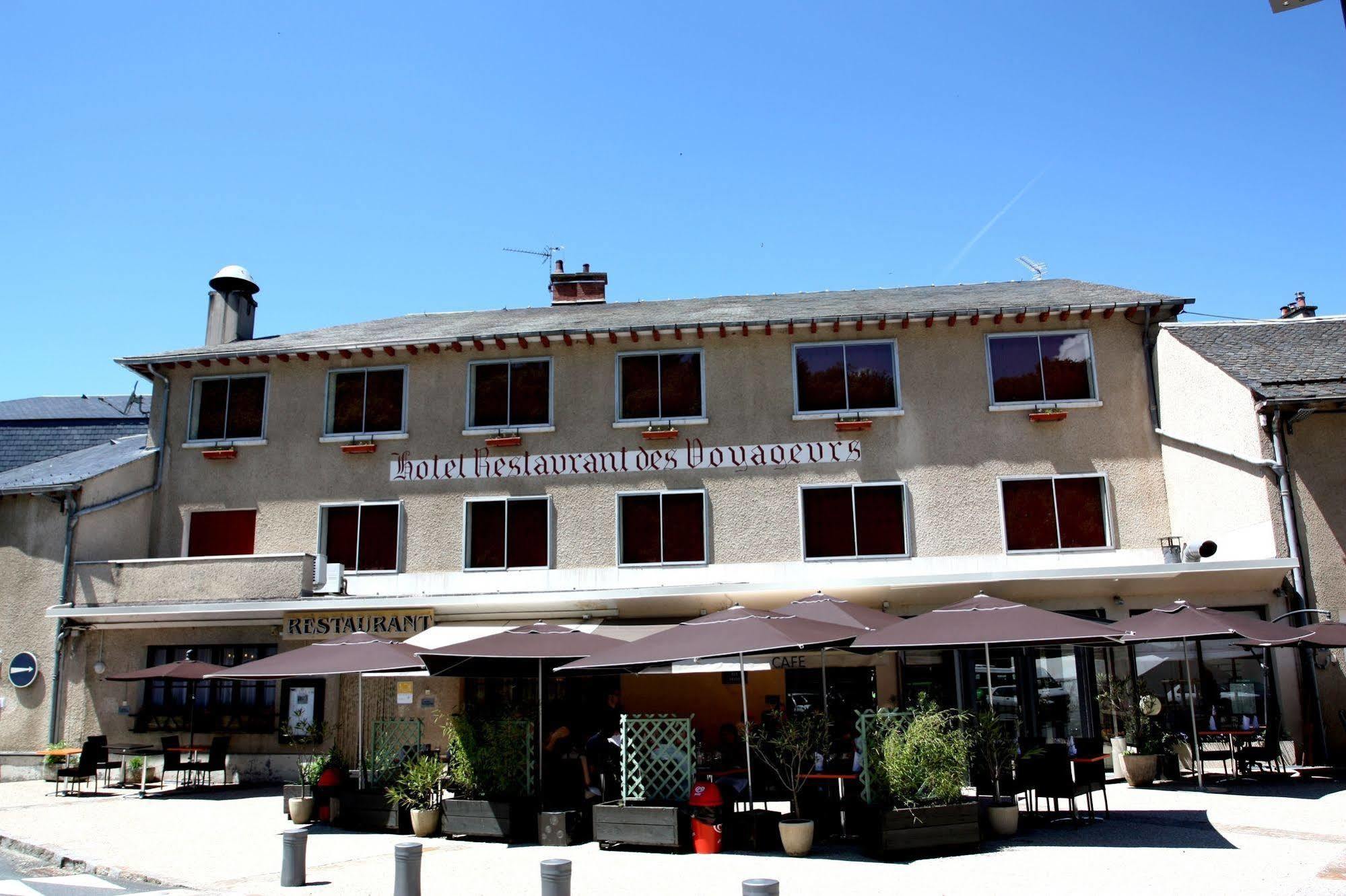 Logis Hotel Restaurant Des Voyageurs Pont-de-Salars Eksteriør billede